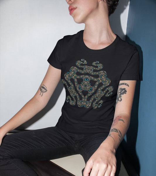 Anakonda Entwined Women T-Shirt - Made to order - Choice of Colours - symbolika