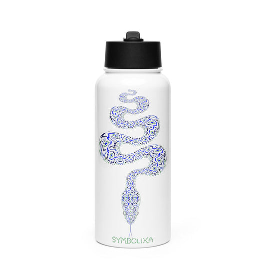 Anakonda Water Bottle — visionary art by Symbolika