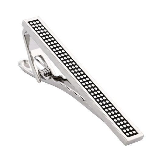 Antique Rhodium Plated Tie Bar