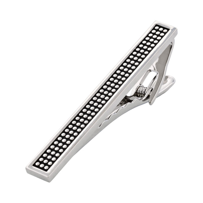 Antique Rhodium Plated Tie Bar