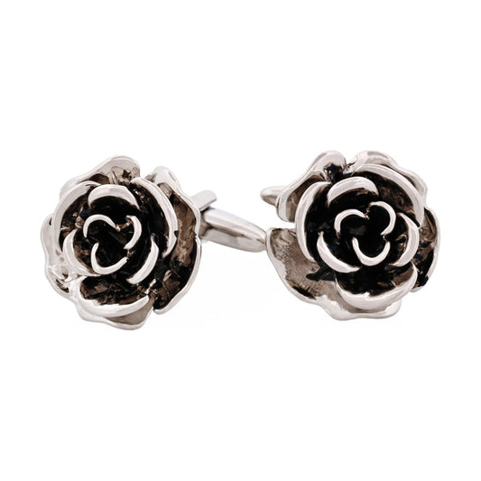 Antique Rose Plated Cufflinks