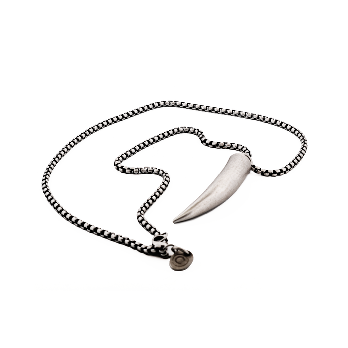 Antique Steel Shark's tooth Pe