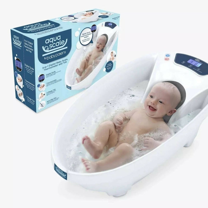 AquaScale V3 Digital Baby Bath - White - ebebek