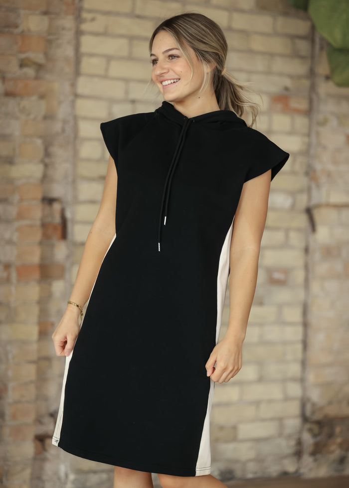 Asher Hooded Sweatshirt Dress FF Dresses