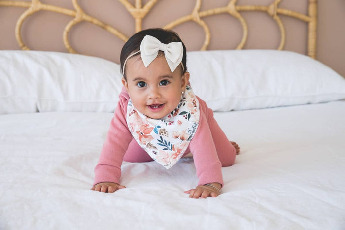 Autumn Baby Bandana Bib Set (4-pack)