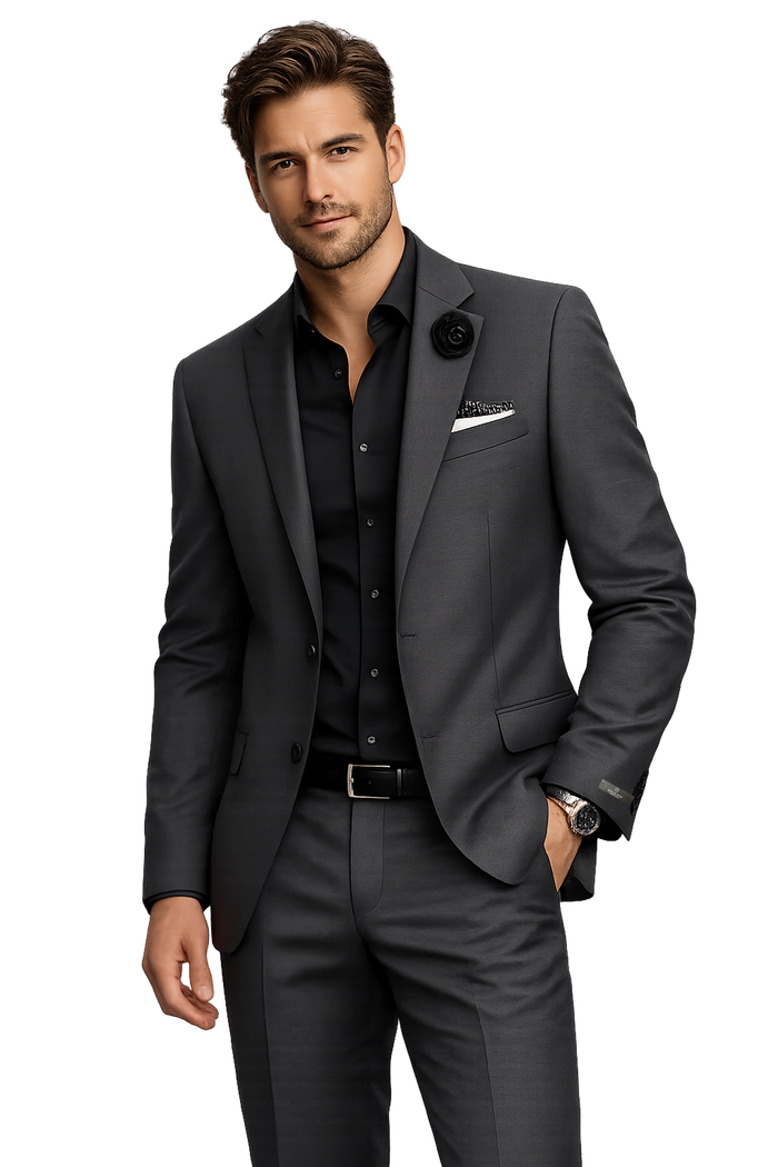 B4 Abram Charcoal Jacket ( Sold Seperately)