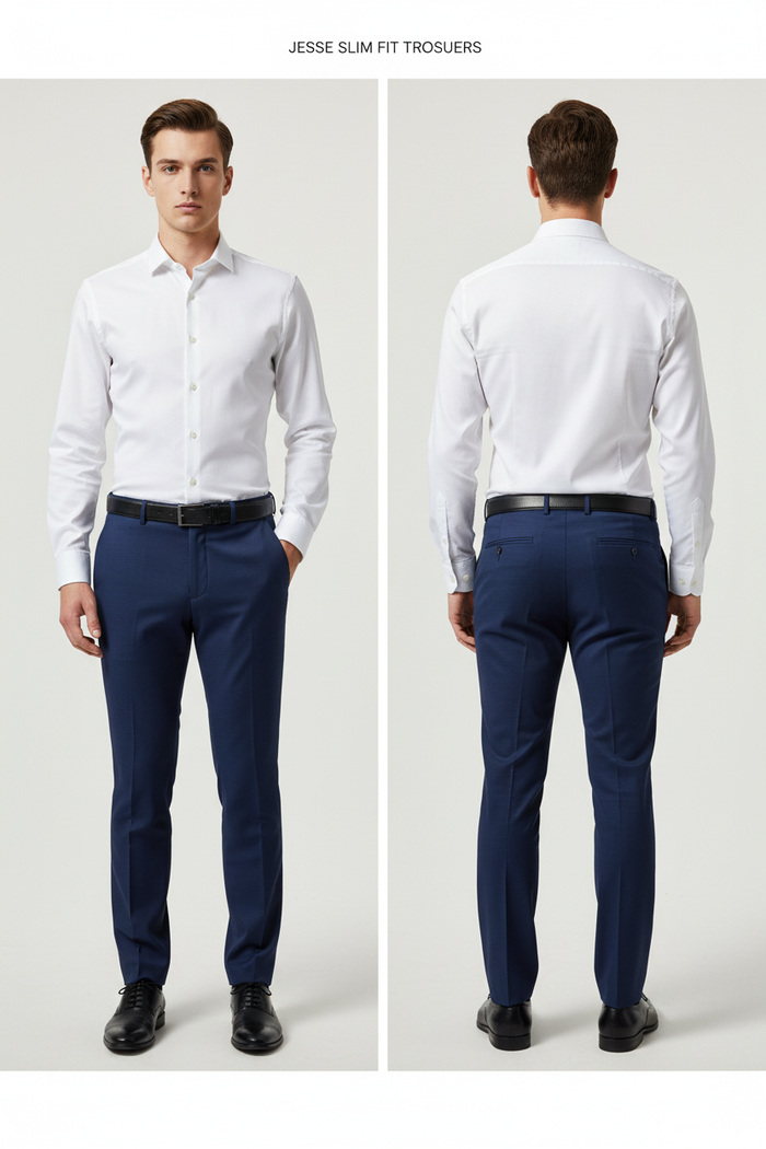 B7 Navy Jesse Pant - Royal Navy Matched to Sample