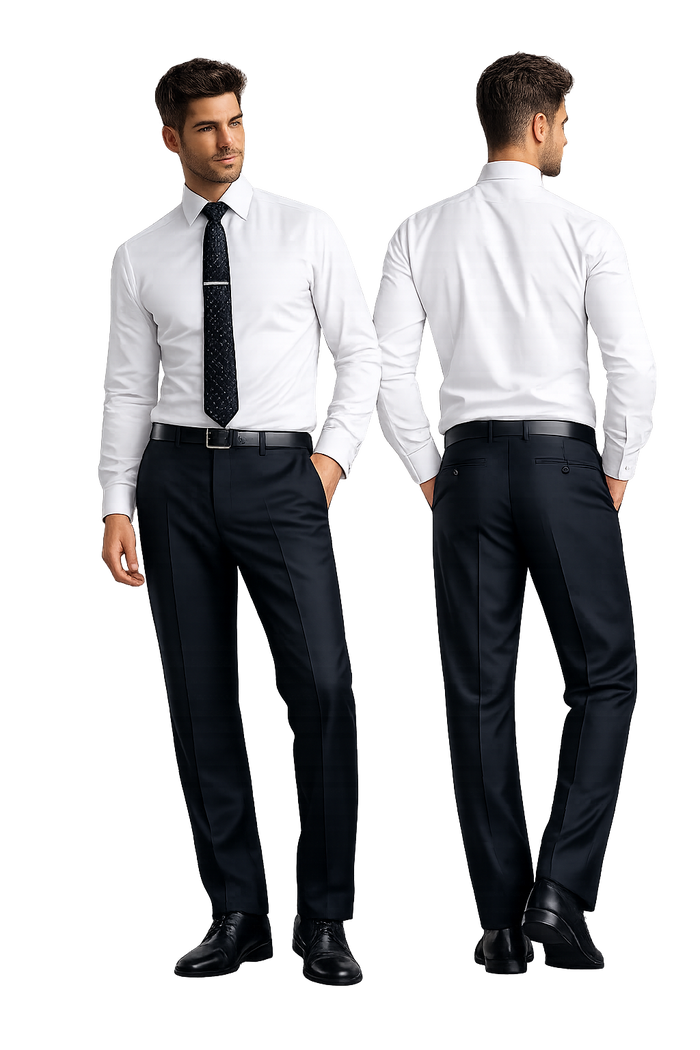 B9- Black Noah Comfort Trouser