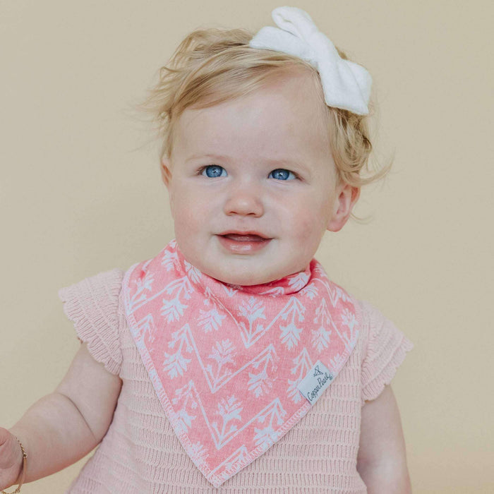 Baby Bandana Bibs - Claire