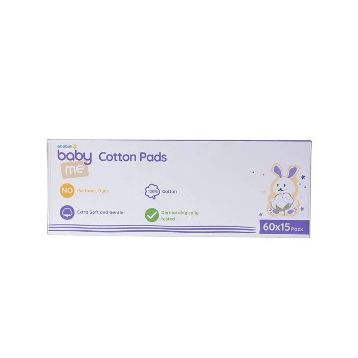 baby me Baby Cleaning Cotton Pads 15x60 pcs - ebebek - Black Friday