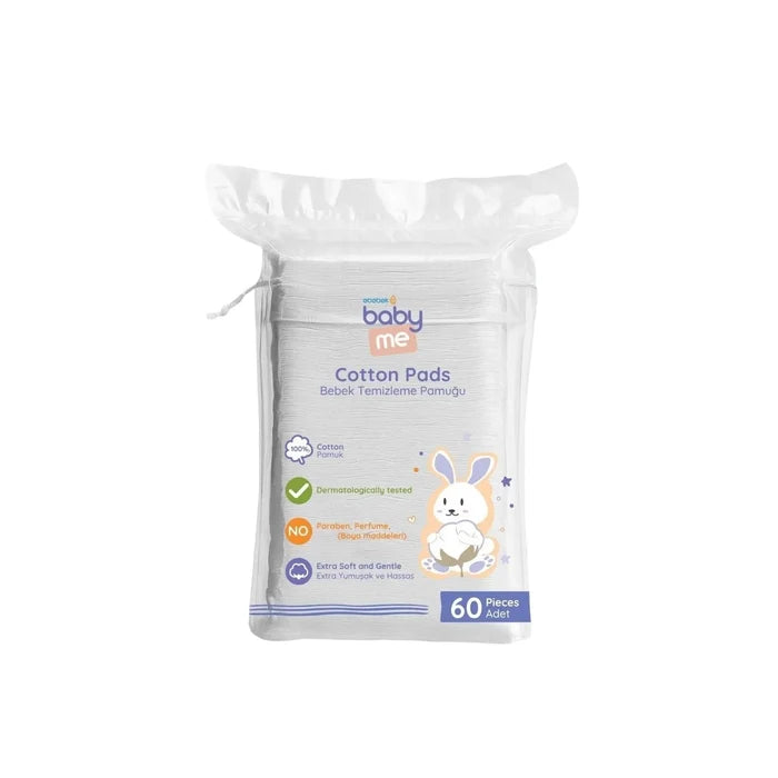 baby me Baby Cleaning Cotton Pads 15x60 pcs - ebebek - Black Friday