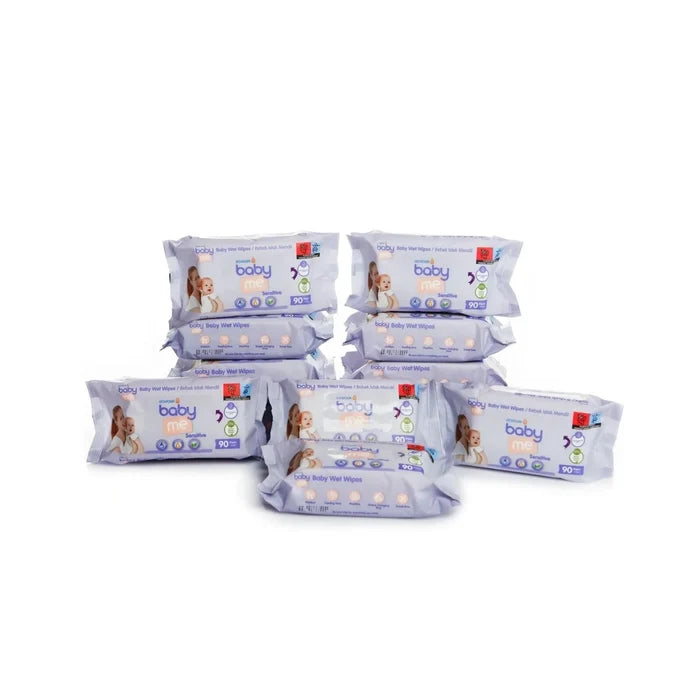 baby me Sensitive Baby Wipes 12x90 pcs - ebebek - Black Friday