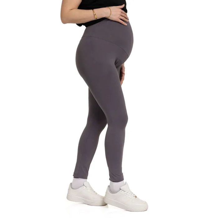 Baby Mom Mom Maternity Leggings - Anthracite Anthracite - ebebek