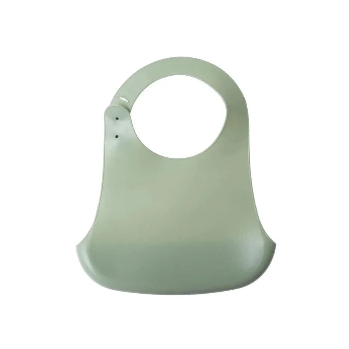 baby plus Silicone Bib - Green - ebebek