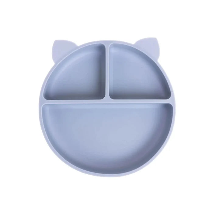 baby plus Silicone Suction Plate - Powder Blue - ebebek - Black Friday