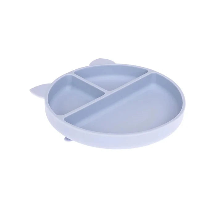baby plus Silicone Suction Plate - Powder Blue - ebebek - Black Friday