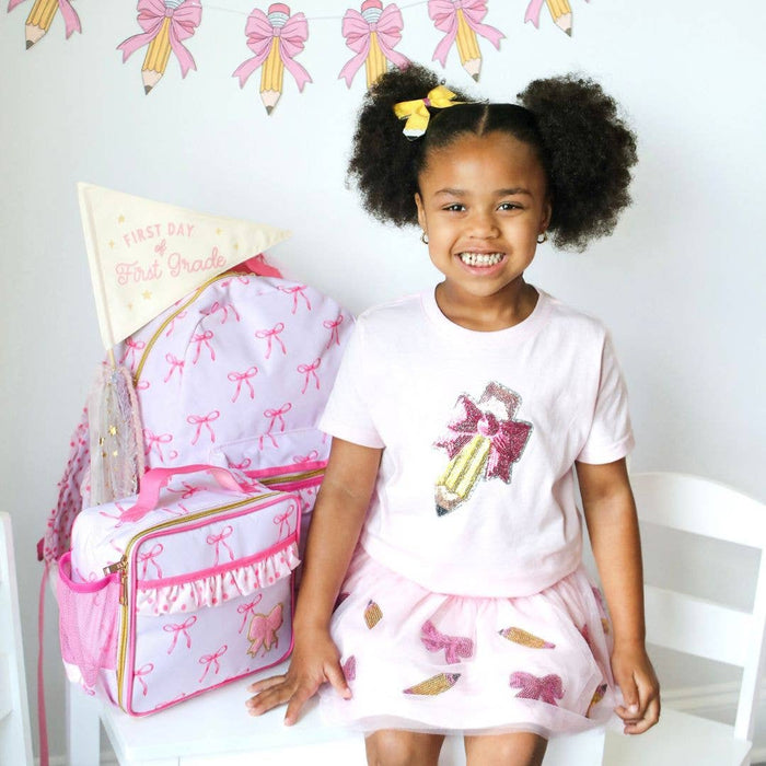 Back to School Cutie Sequin Tutu - Kids Clothing