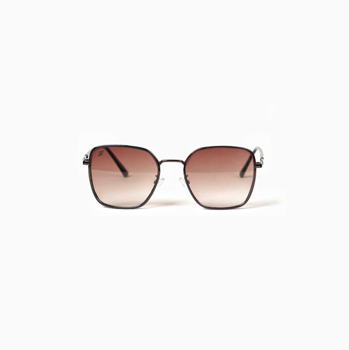 Bandits square PC shades (Brown)