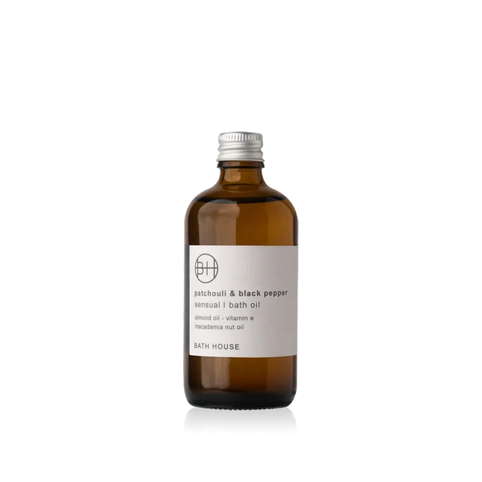 Bath Oil Patchouli & Black Pepper 100ml