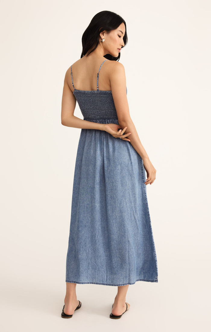 Bayside Linen Maxi Dress