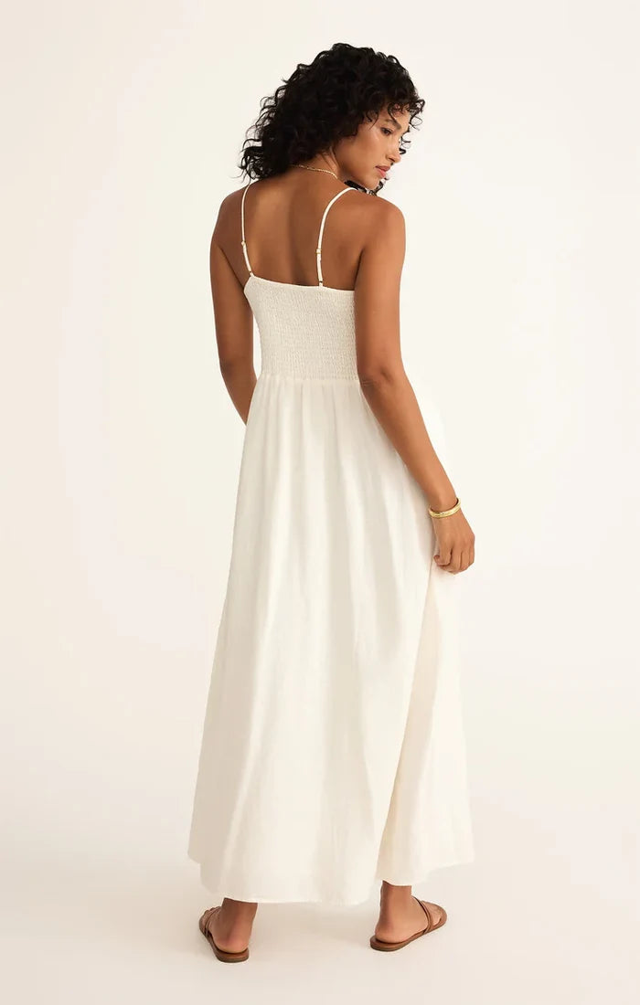 Bayside Linen Maxi Dress