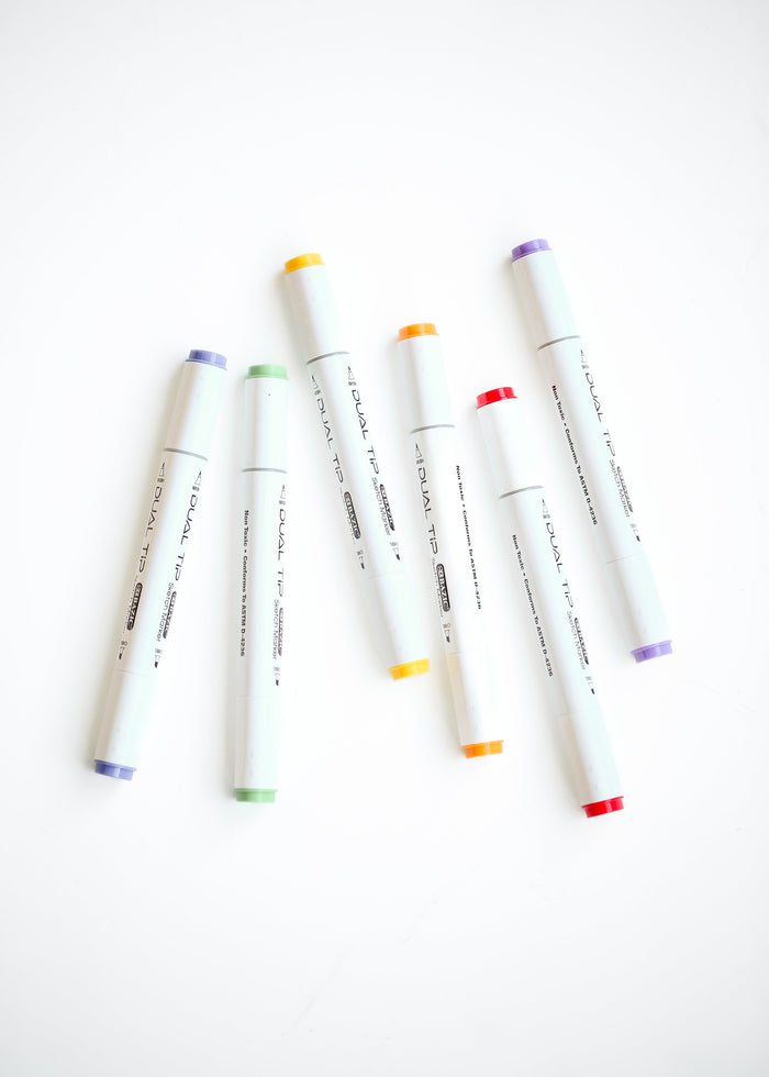 BAZIC Dual Tip Alcohol Based Markers Gifts