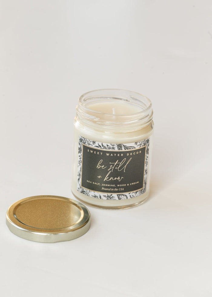 Be Still and Know 9oz Soy Candle FF Home + Lifestyle