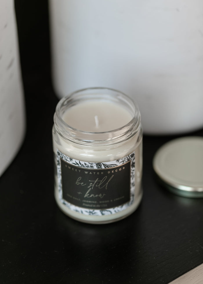 Be Still and Know 9oz Soy Candle FF Home + Lifestyle
