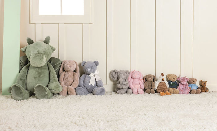 Beatrice The Taupe Plush Bunny