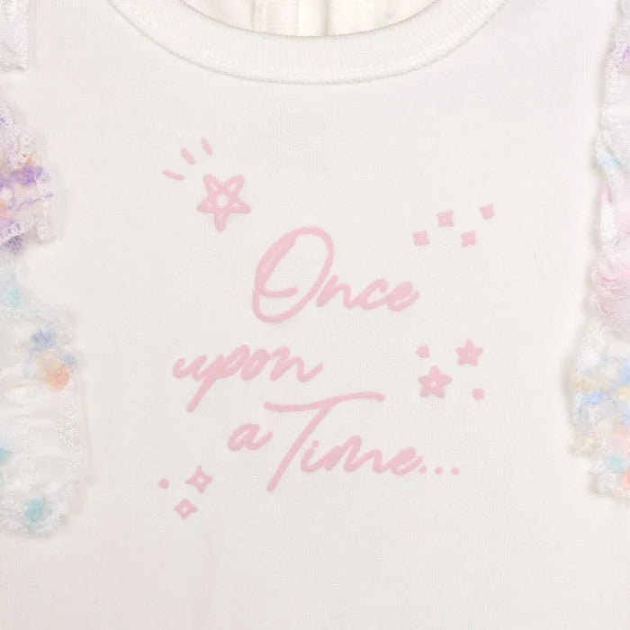 Bebetto Cute Fairy Girl Blouse - Skirt - Ecru Ecru - ebebek