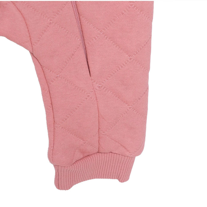 Bebetto Newborn Footless Jumpsuit - Light Rose - ebebek - Black Friday
