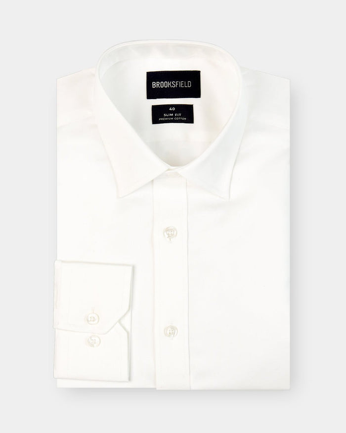 BFC939 - Brooksfield Luxe Business Shirt - Harrys for Menswear