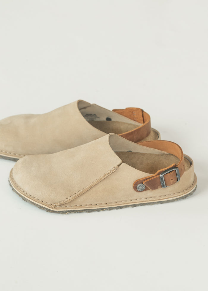 BIRKENSTOCK® Lutry Premium Suede Nubuck Clogs Shoes