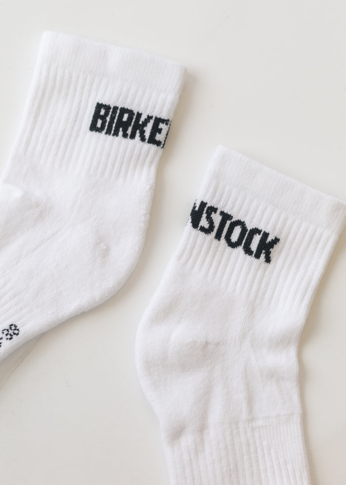 Birkenstock® White Crew Ankle Socks - 2 pack Accessory
