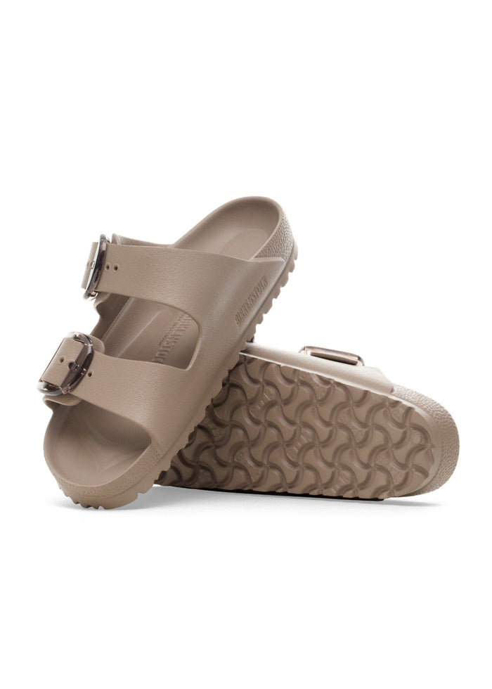 BIRKENSTOCK® Women's Gray Arizona Big Buckle EVA Sandals Shoes