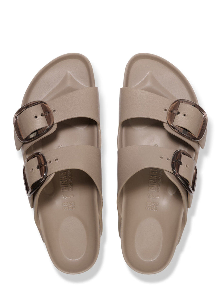 BIRKENSTOCK® Women's Gray Arizona Big Buckle EVA Sandals Shoes