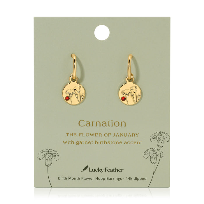 January - Carnation/Garnet