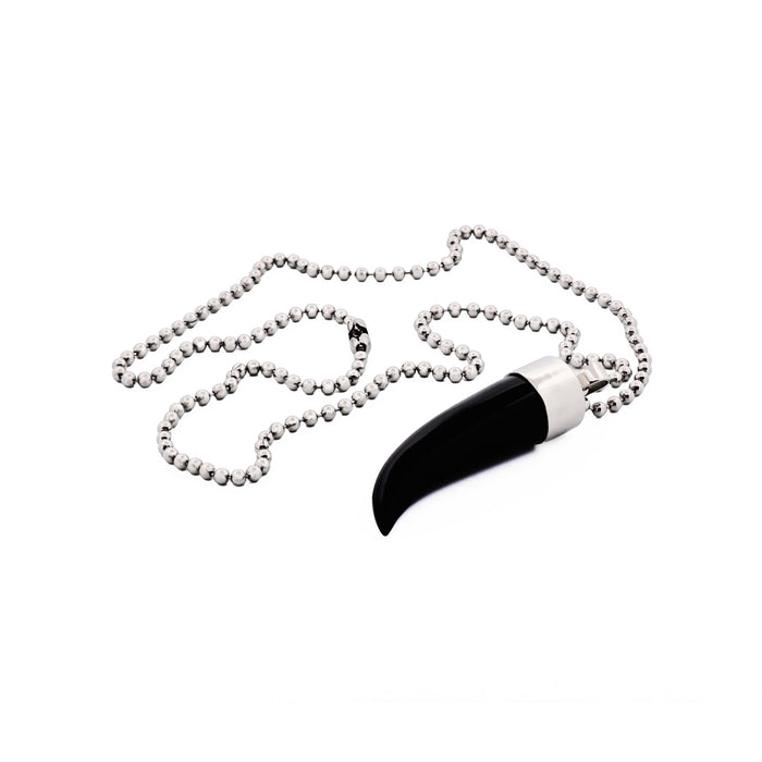 Black Shark S Tooth Pendant