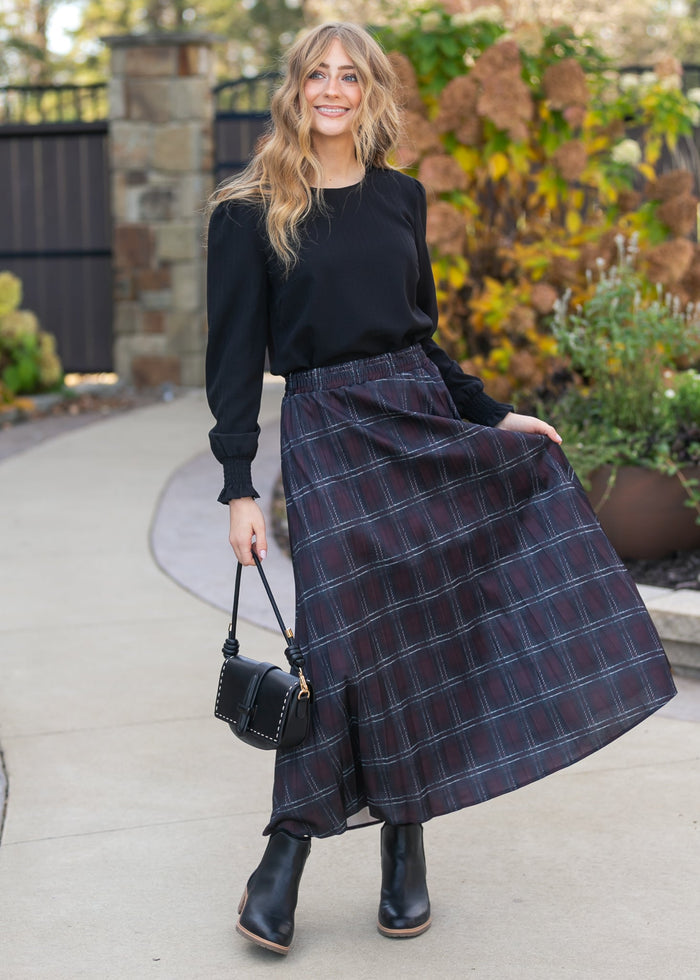 Blake Cinched Sleeve Blouse IC Tops