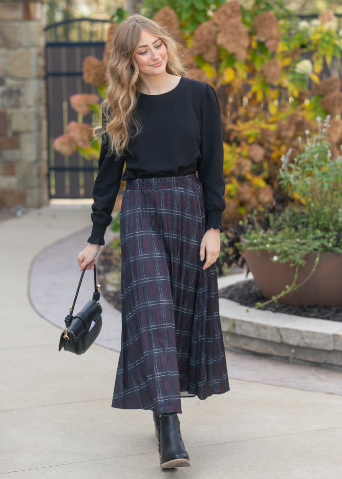 Blake Cinched Sleeve Blouse IC Tops