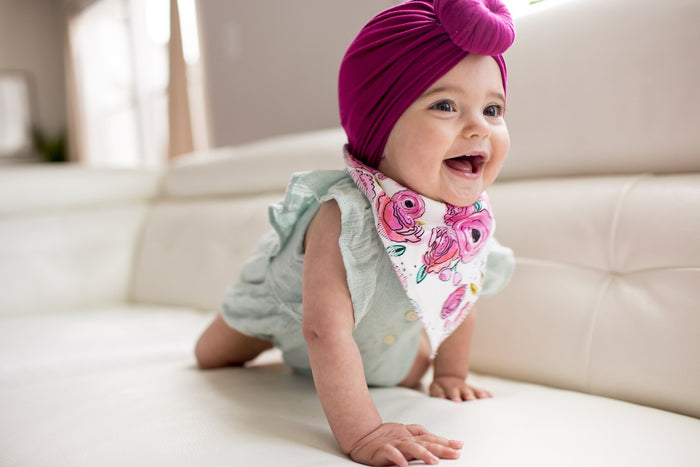 Bloom Baby Bandana Bib Set (4-pack)
