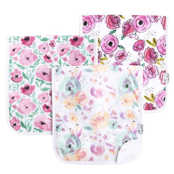 Bloom Burp Cloth Set (3-pack)