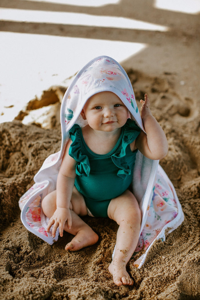 Bloom Premium Knit Hooded Towel