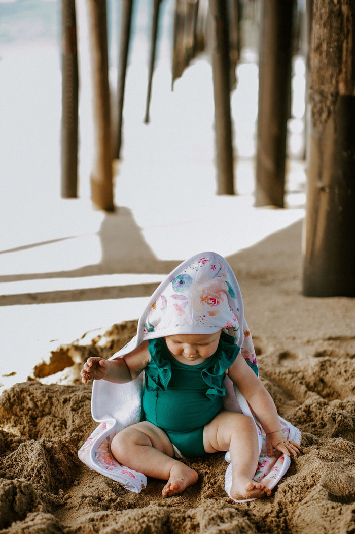 Bloom Premium Knit Hooded Towel