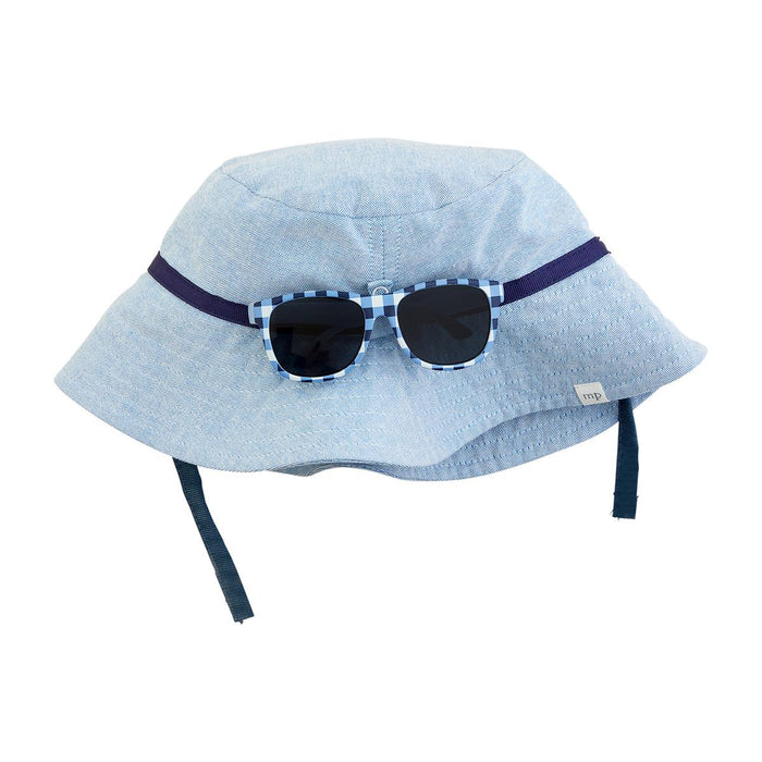 Blue Hats And Sunglasses
