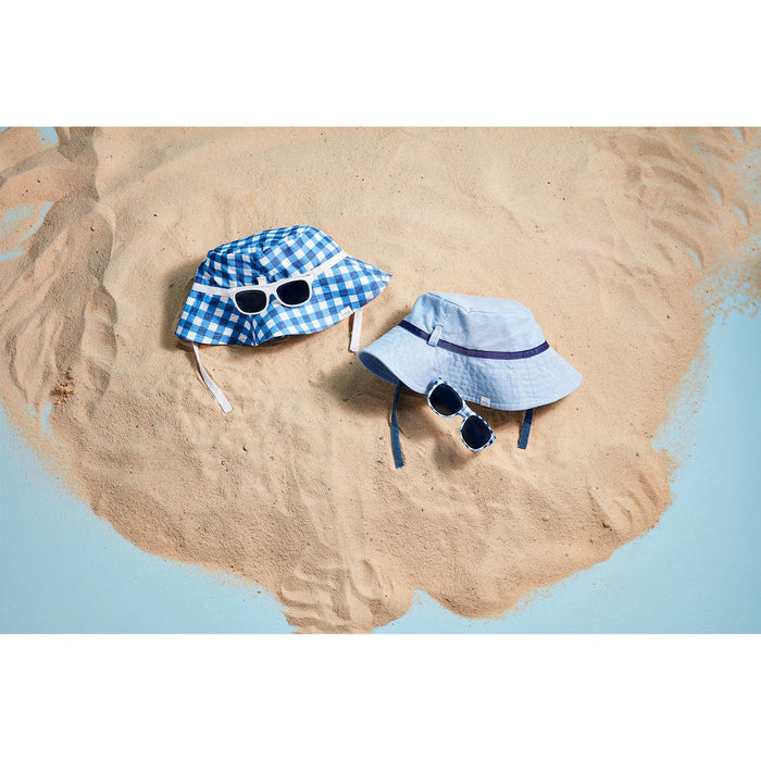 Blue Hats And Sunglasses
