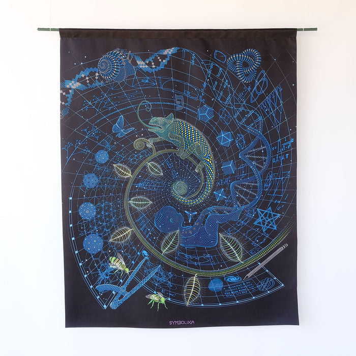 Blueprint 1 Land Tapestry — Image 2 by Symbolika