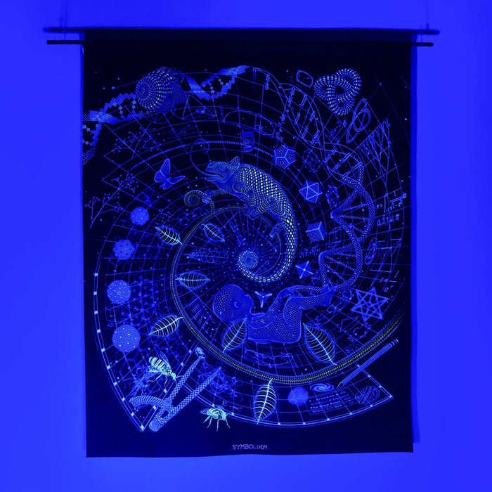 Blueprint 1 Land Tapestry — Image 4 by Symbolika