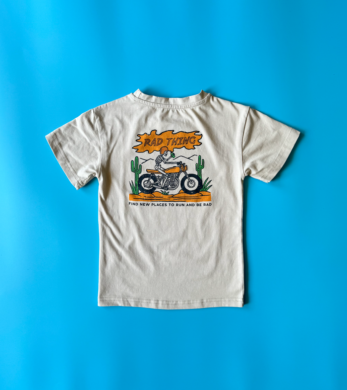 Boys Clothes Where The Rad Things Are Vintage Beige - USA made
