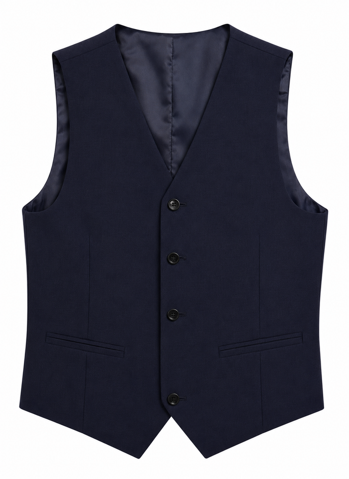 ### Bradley Birdseye Boys Vest

Complete your young gentleman's look with the **Bradley Birdseye Boys Vest**. Expertly tailored in a classic birdseye fabric, this timeless vest adds a polished finish to any special occasion.

Designed to pair perfectly with the matching **Bradley Birdseye 3-Piece Suit**, it features a modern tailored fit, classic five-button front, satin back with adjustable strap, and practical welt pockets. Ideal for weddings, school formals, family celebrations, and any occas